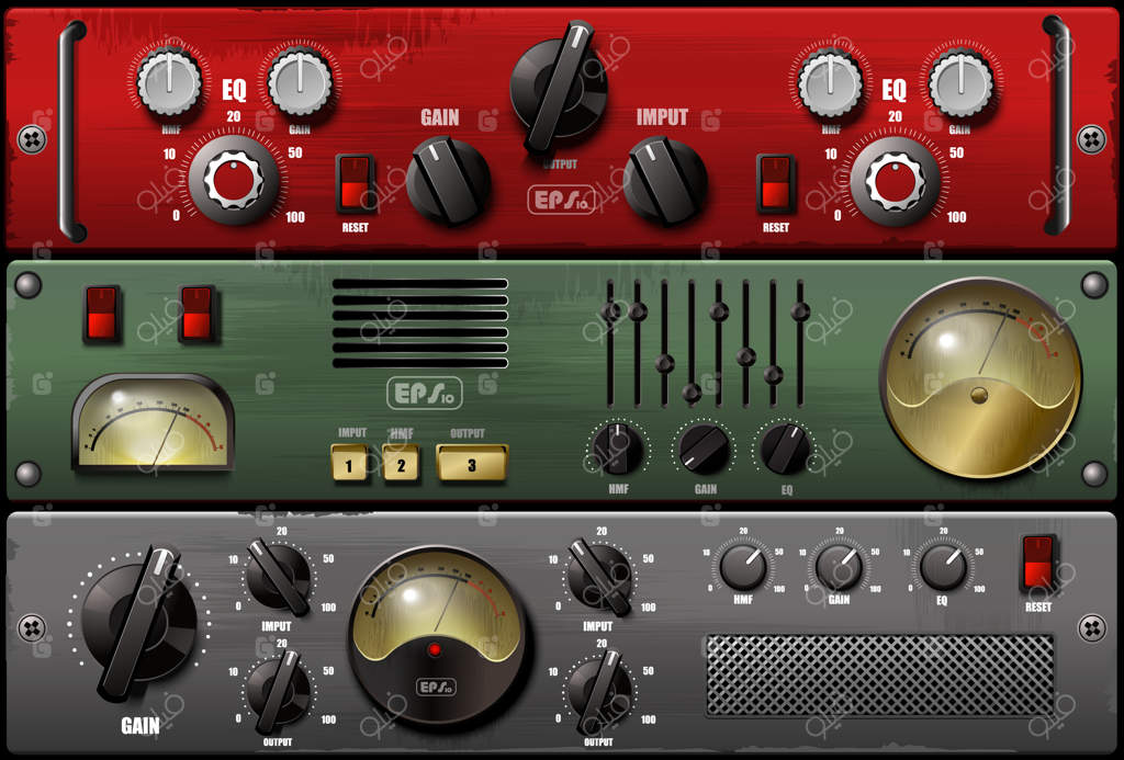 اکولایزرها و کمپرسورهای مجازی واقع‌گرایانه