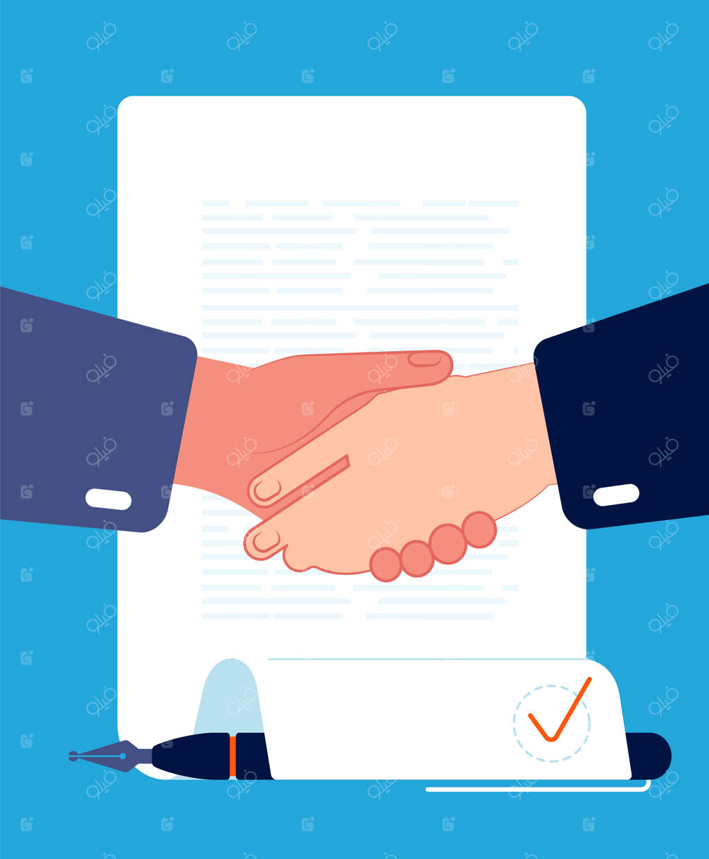 دست‌دادن قراردادی: شراکت تجاری و سرمایه‌گذاری - قرارداد، توافق و همکاری تجاری