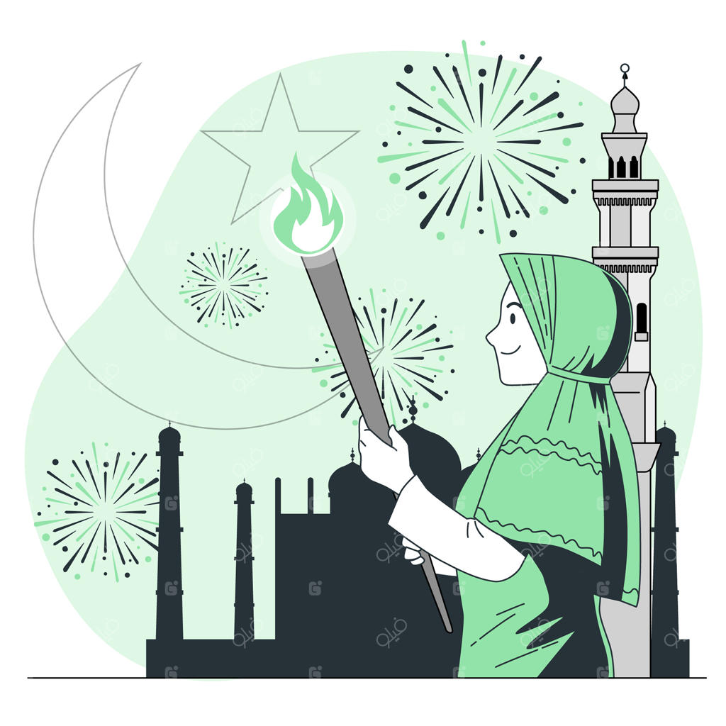 تصویرسازی مفهومی سال نو اسلامی