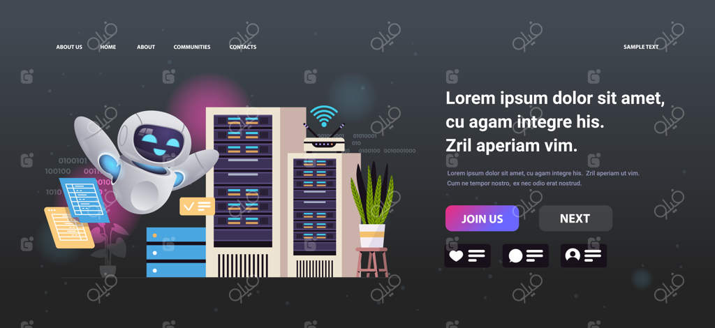 ربات مدرن در مرکز داده: نظارت بر پایگاه‌های اطلاعاتی و هوش مصنوعی