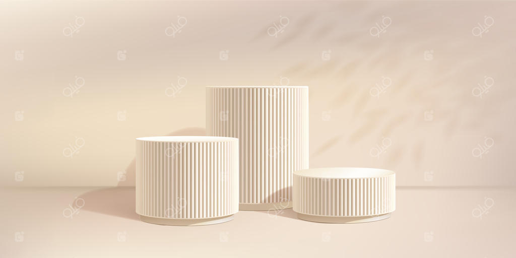 گلدان‌های گرد دکوری با طراحی مینیمال و شیک