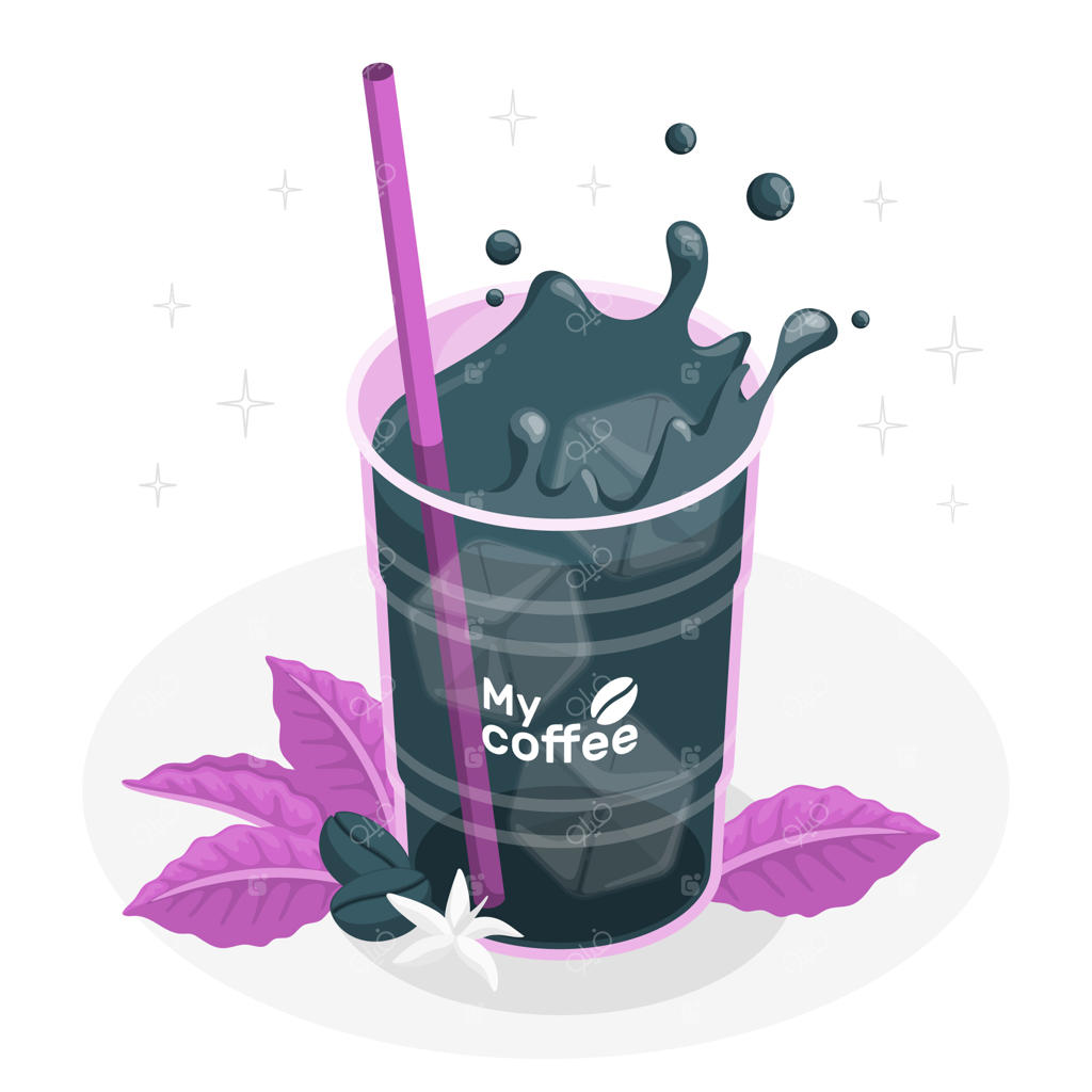 طرح مفهومی قهوه یخی