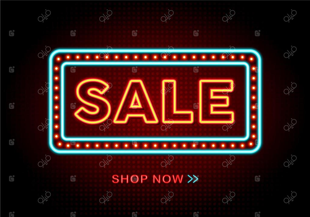 تابلو نئون حراج