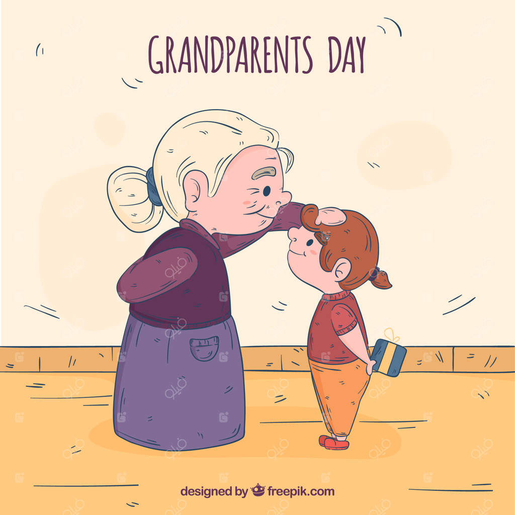 طرح دست‌ساز برای روز پدربزرگ و مادربزرگ