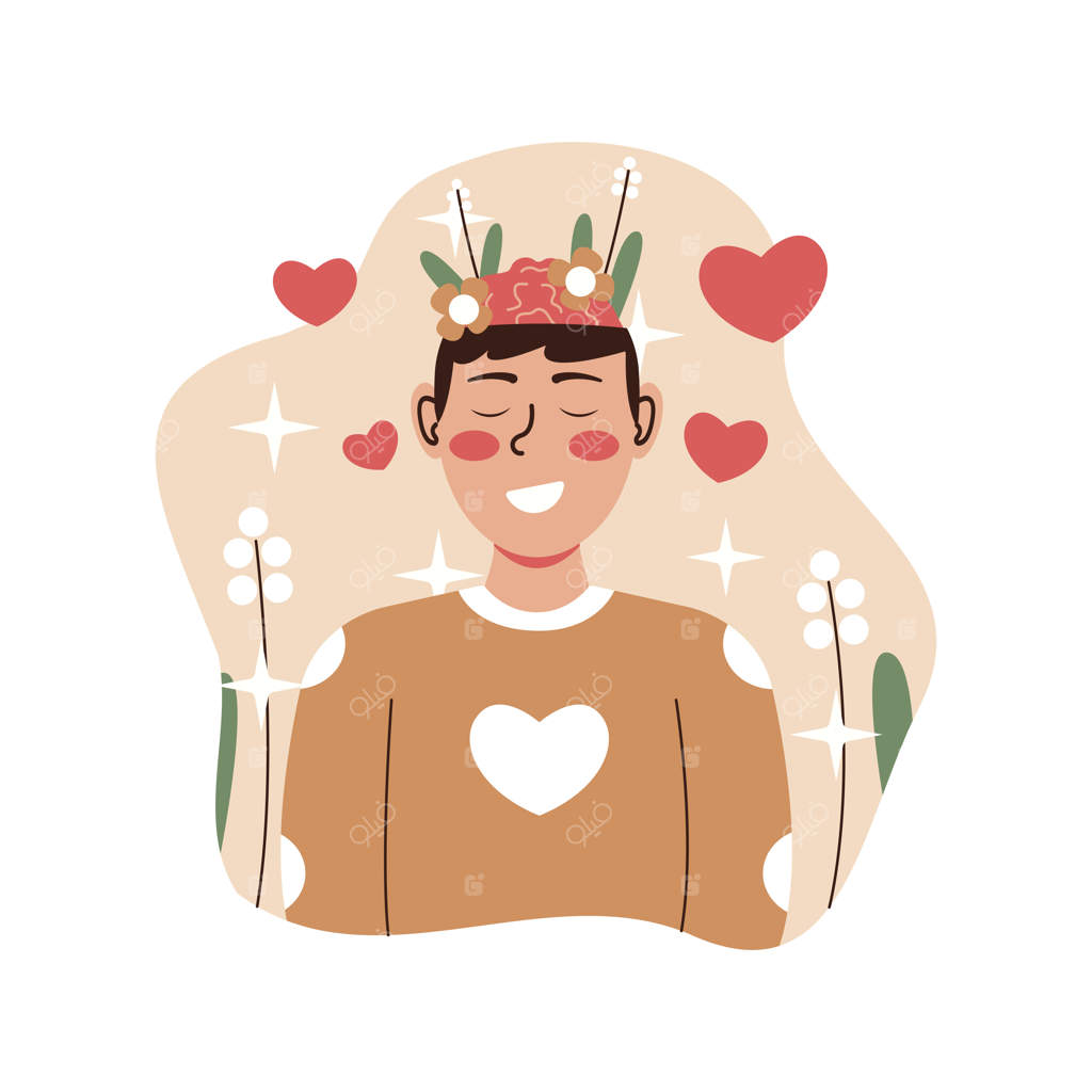 تصویرسازی عزت‌نفس مرد و سلامت روان