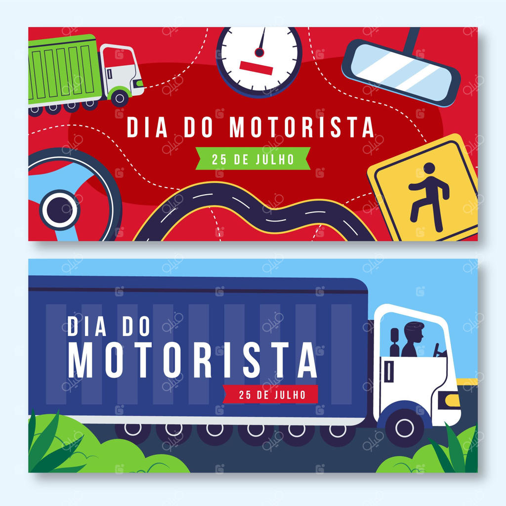 مجموعه بنرهای روز راننده