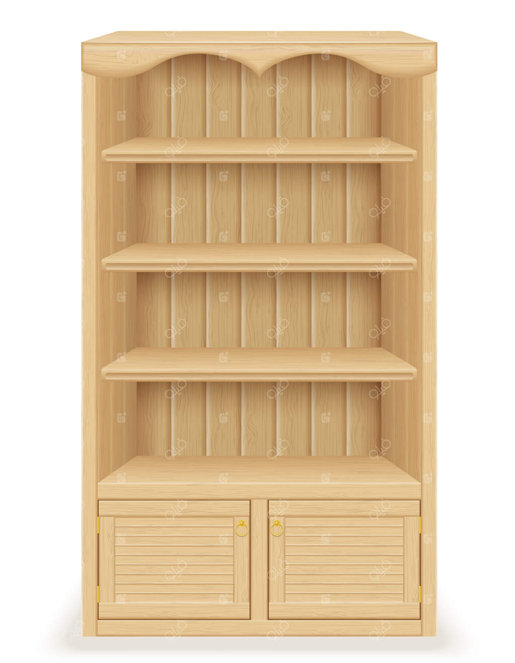 کتابخانه چوبی