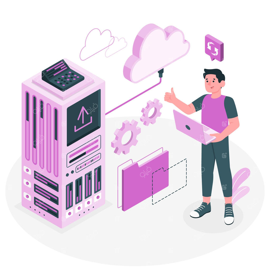 تصویری از مفهوم ذخیره‌سازی حافظه