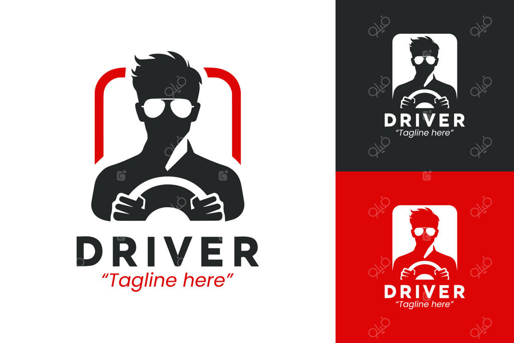 طراحی لوگو پویا با استفاده از سرعت‌سنج و فرمان برای کسب‌وکارهای خودرو و تحویل