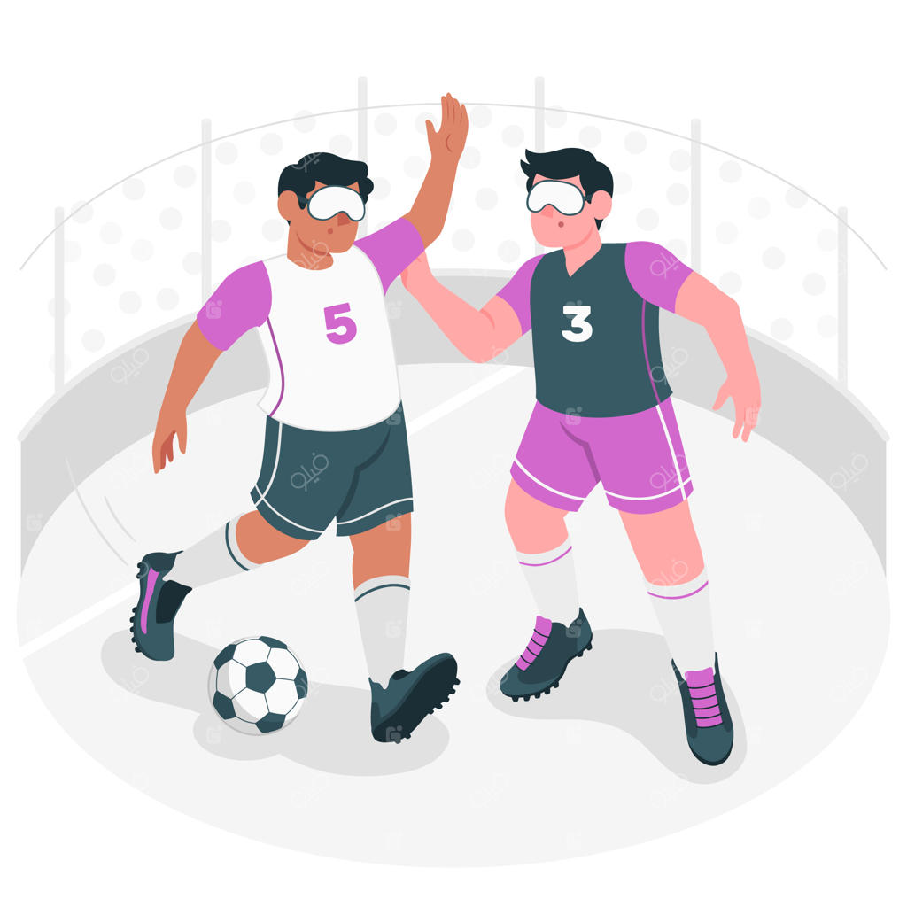 تصویرسازی مفهومی فوتبال پنج‌نفره پارالمپیک