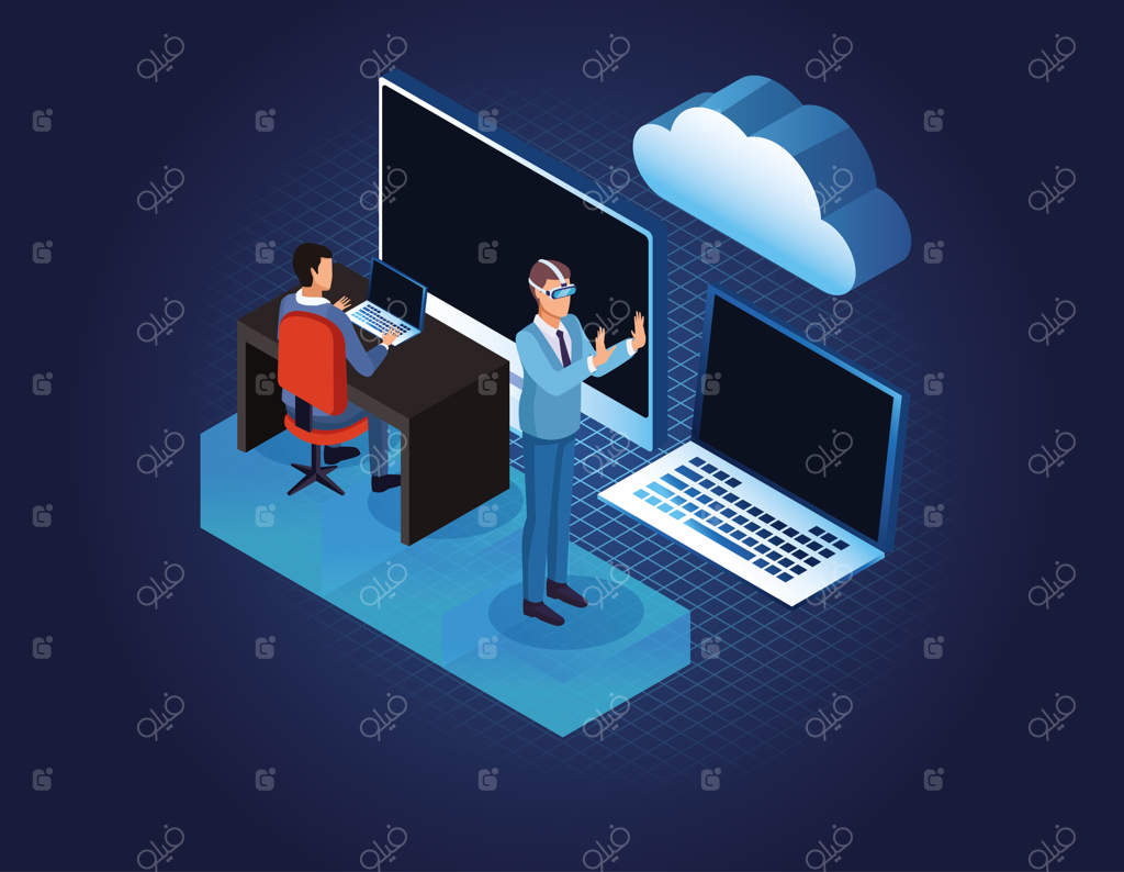 تکنولوژی و بازرگانان در دنیای سه‌بعدی