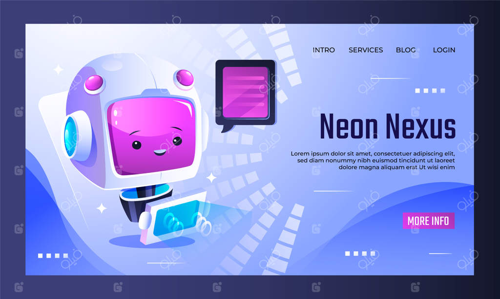 صفحه فرود فناوری گرادیان