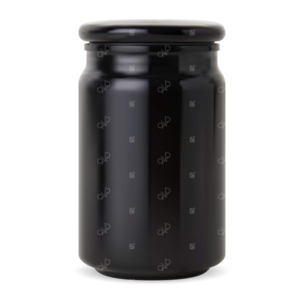 شیشه شمعی: شیشه سیاه به سبک داروخانه‌ای، بسته‌بندی براق و زیبا برای لوازم آرایشی. ظرف قرص و مکمل، ظرف نمک شیک، بطری دارویی قدیمی.