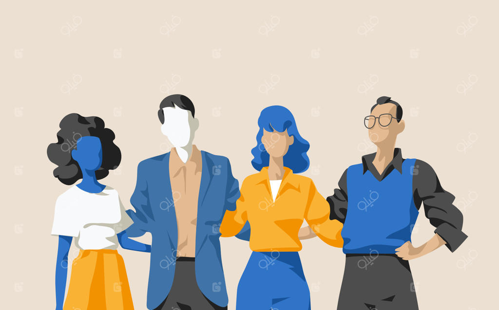 تیم بین‌المللی متشکل از مردان و زنان