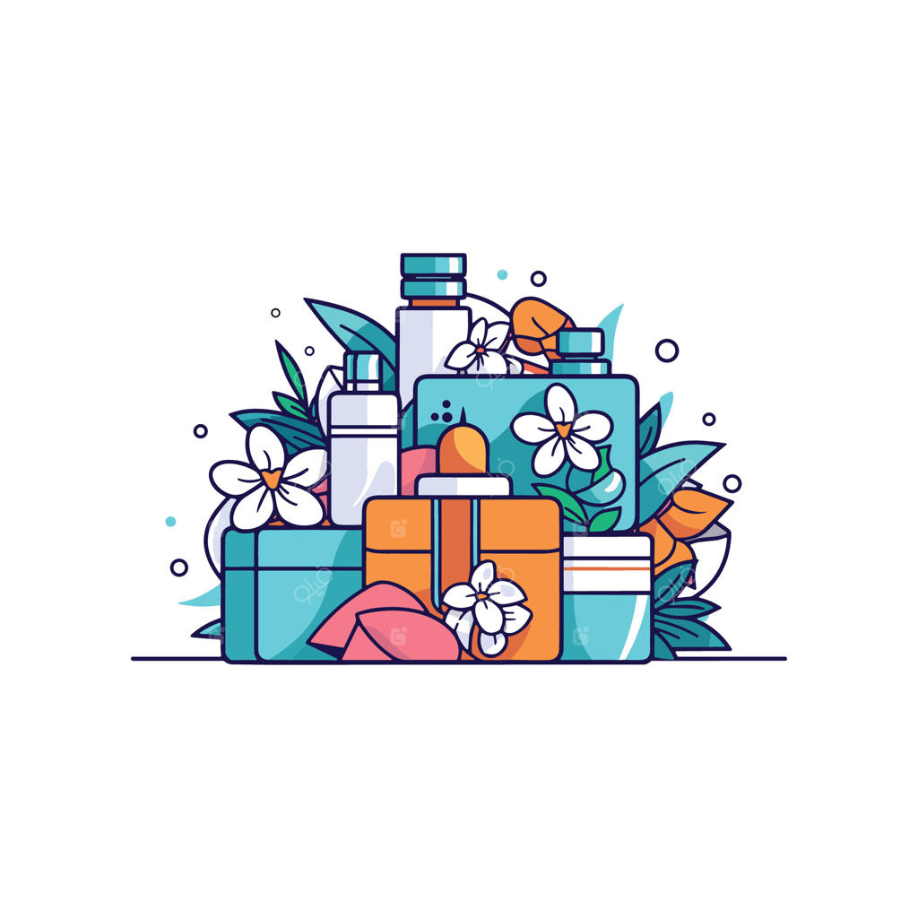 تصویر کلیپ آرت جعبه هدیه اسپا