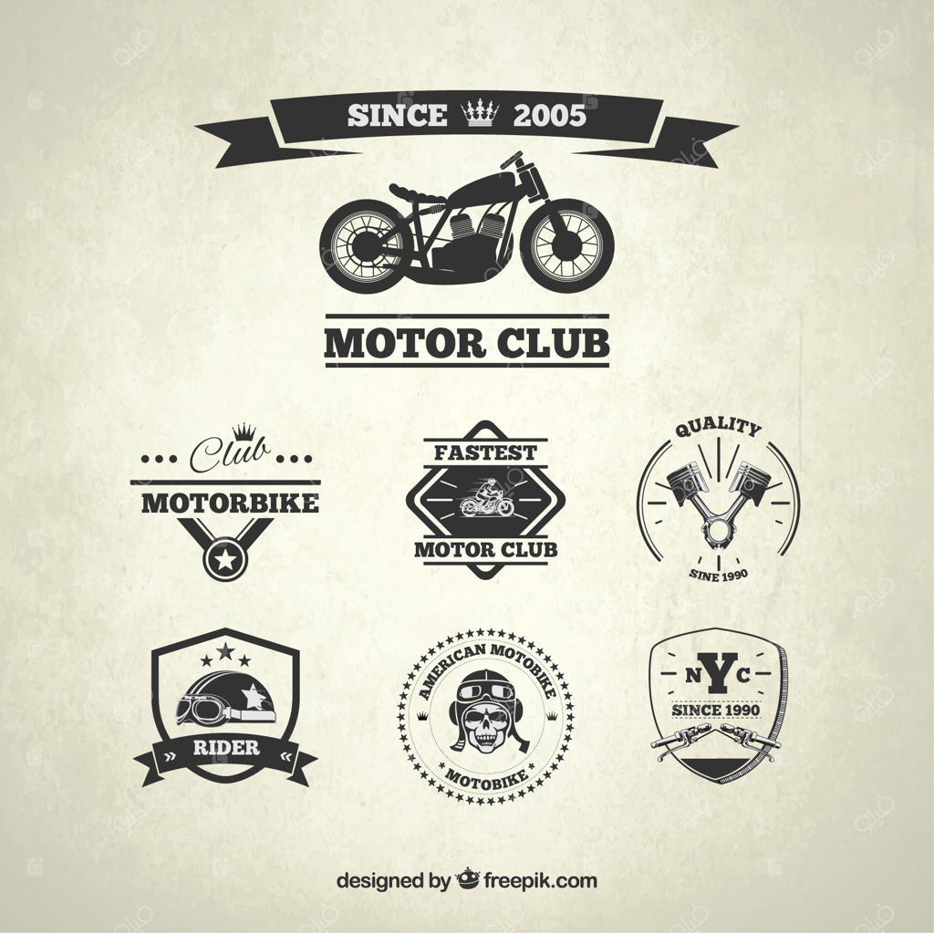 نشان‌های باشگاه موتورسواری