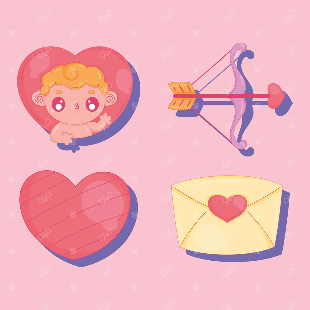 چهار نماد فرشته کوپید