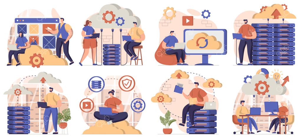 رایانش ابری: آپلود فایل‌ها و ذخیره‌سازی در سرور توسط کاربران مختلف