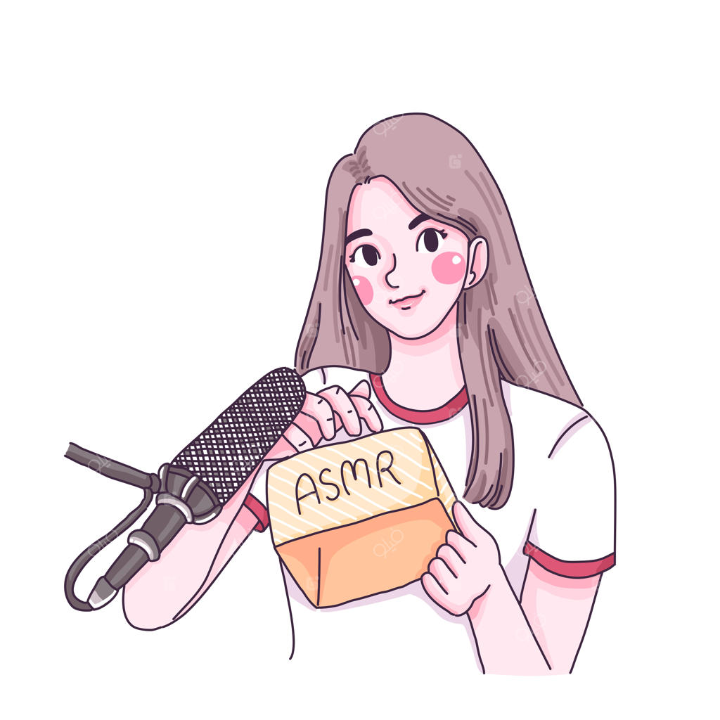 دختر صدای آرام‌بخش شخصیت کارتونی می‌سازد