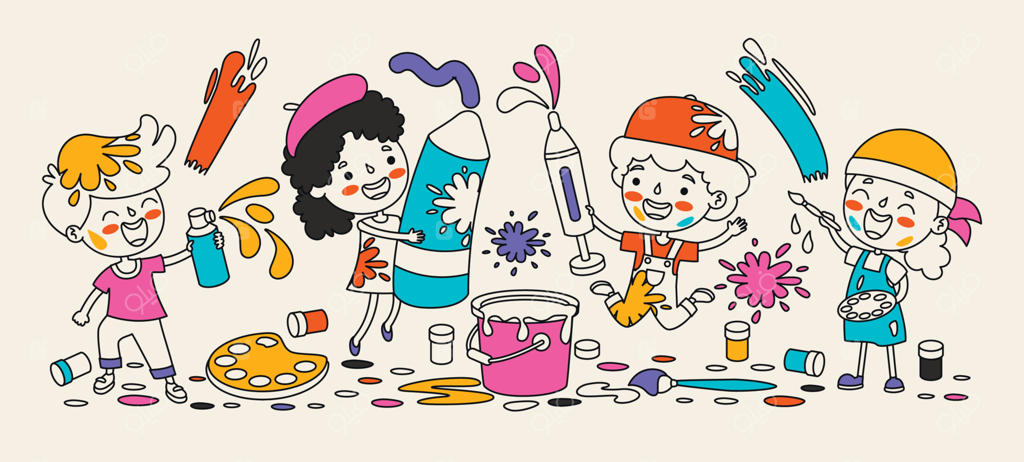 طراحی خطی کارتونی دستی