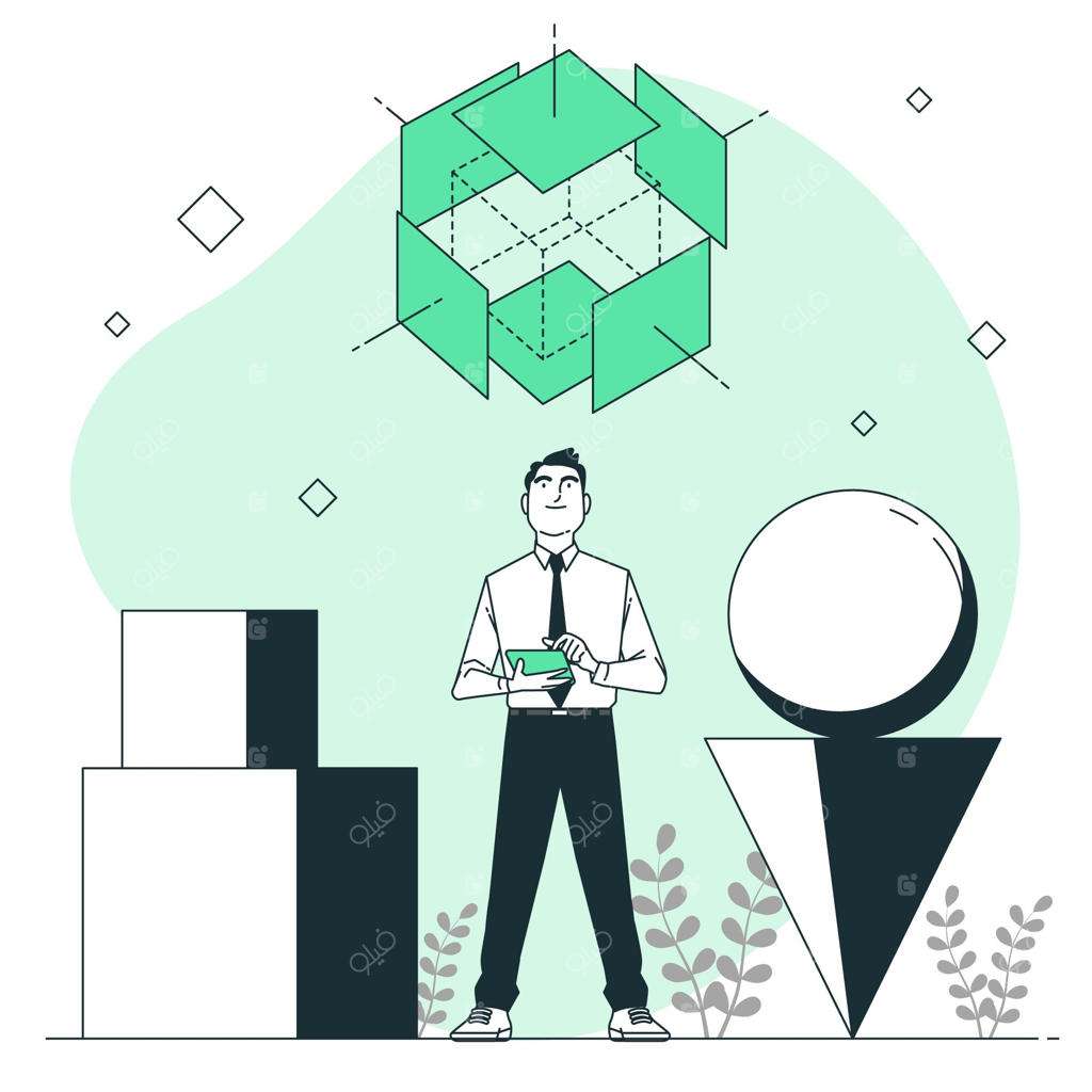 تصویرسازی ایده تجزیه‌شده