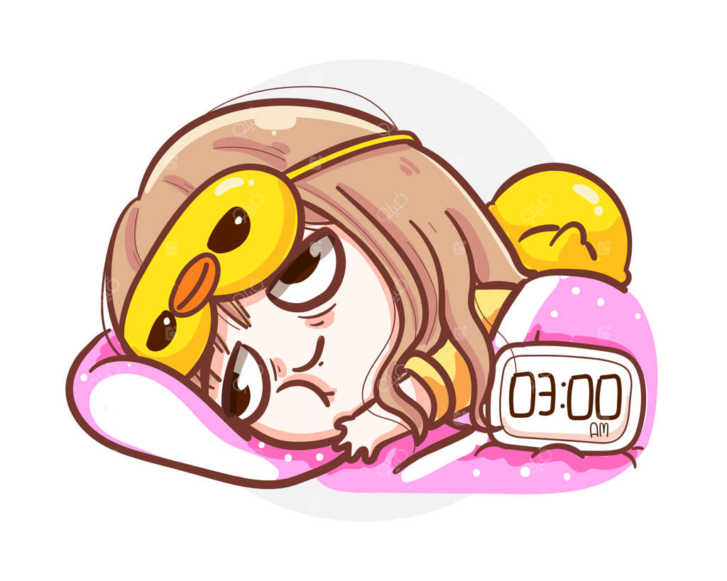 زن بی‌خواب در رختخواب به دلیل استرس و اضطراب، مفهوم بی‌خوابی.