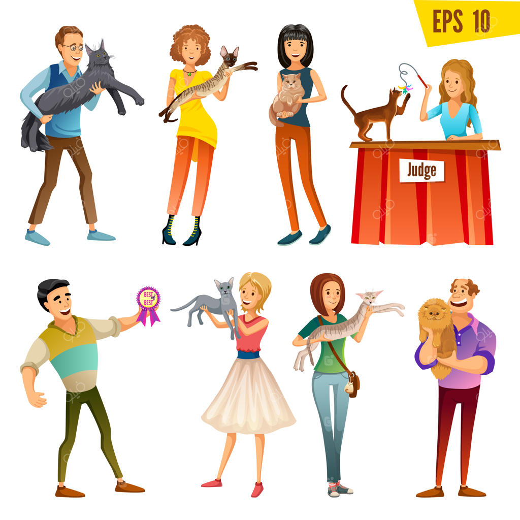 نمایش گربه‌ها.