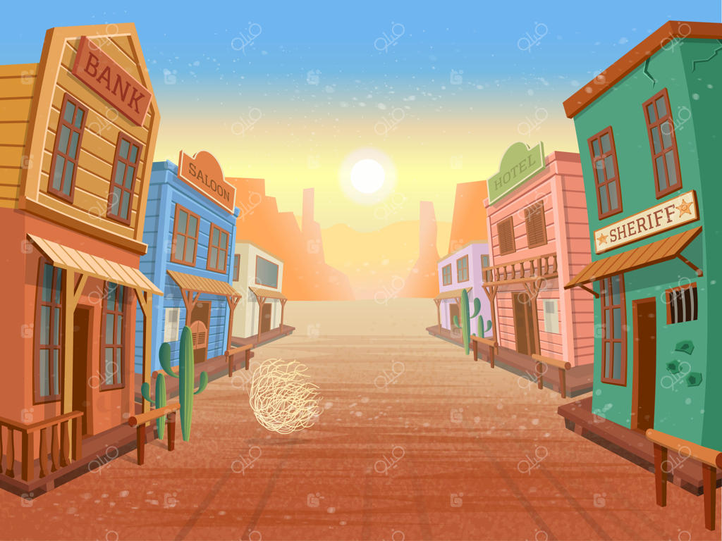 شهر غربی، تصویرسازی