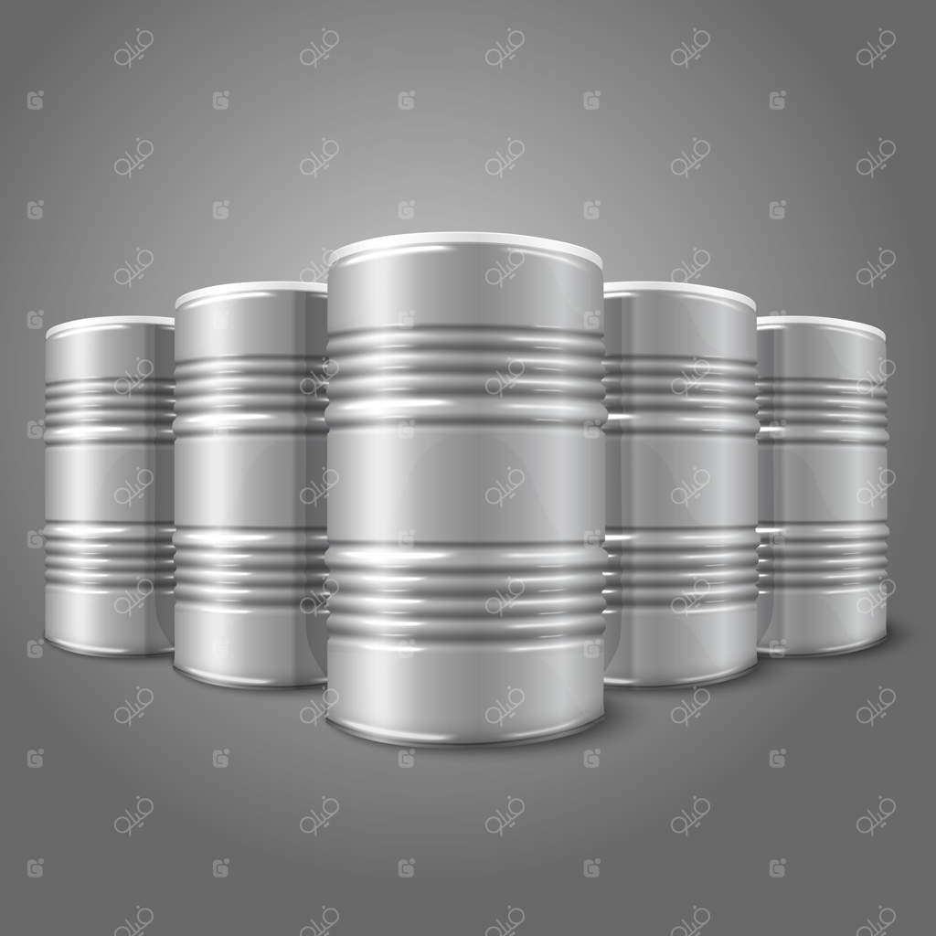 بشکه‌های بزرگ نفت خام بدون نشان