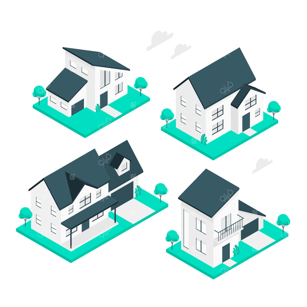 تصویرسازی ایده خانه‌ها