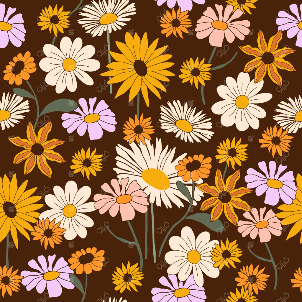 پترن یکپارچه پاییزی با طرح‌های نوستالژیک