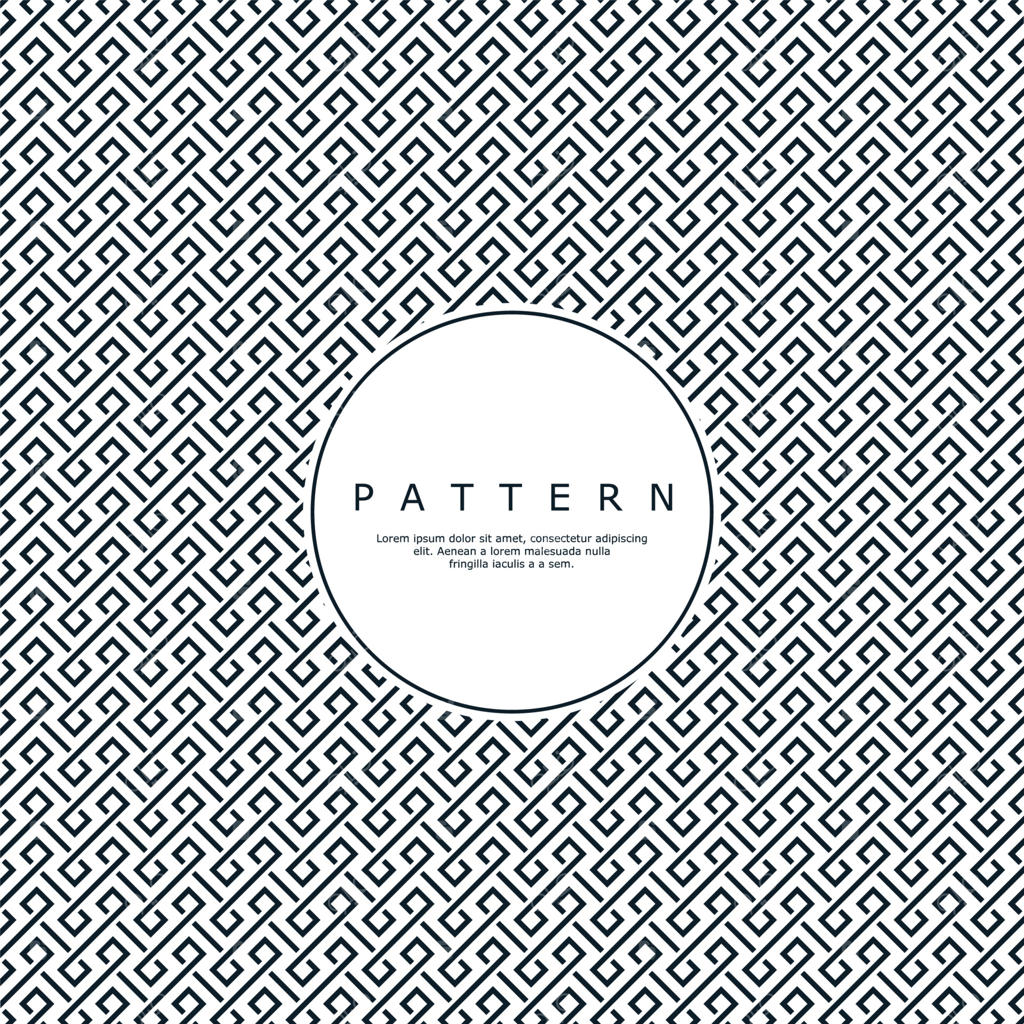 طرح انتزاعی و ساده پترن خطی تزئینی مینیمالیستی.