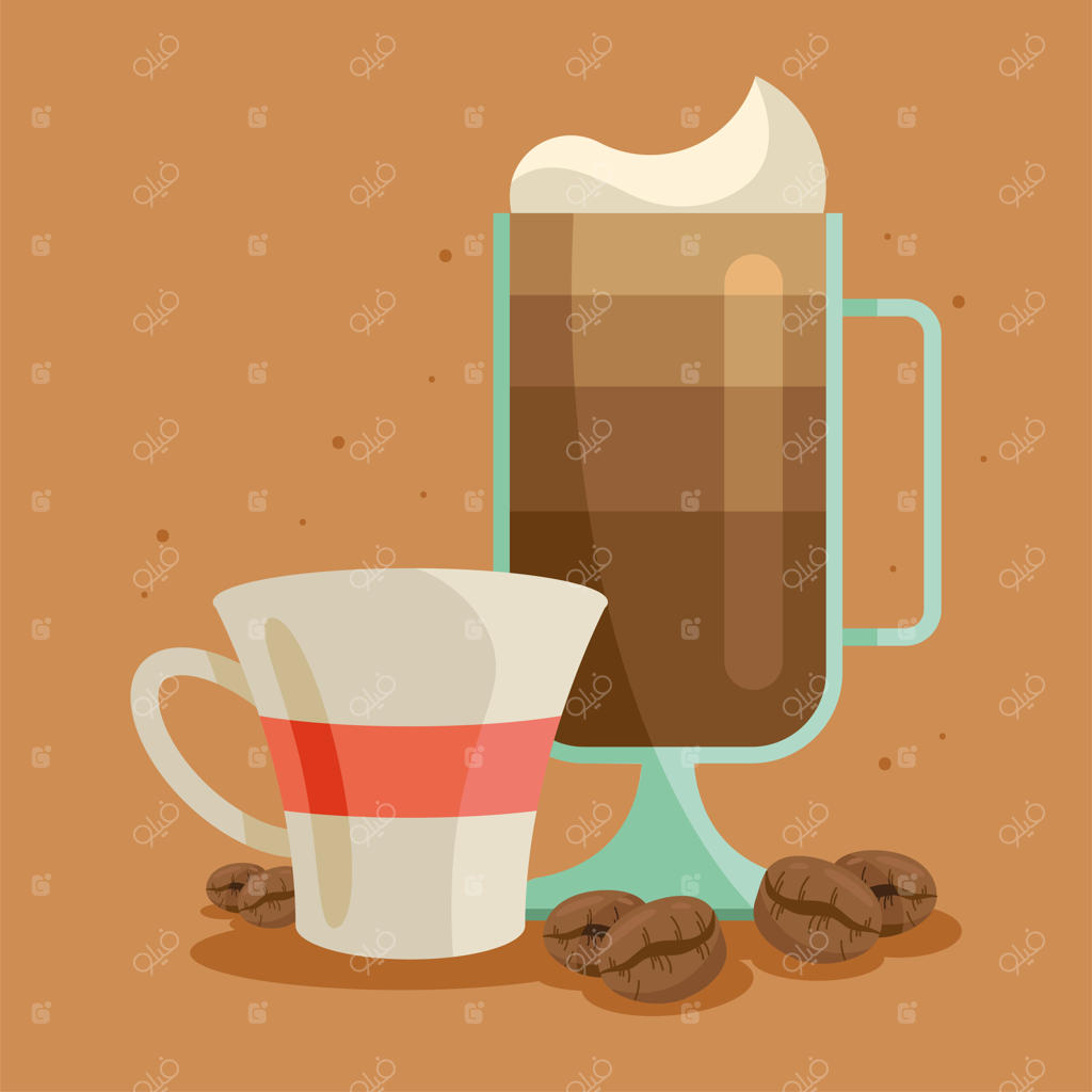 قهوه داغ و یخی