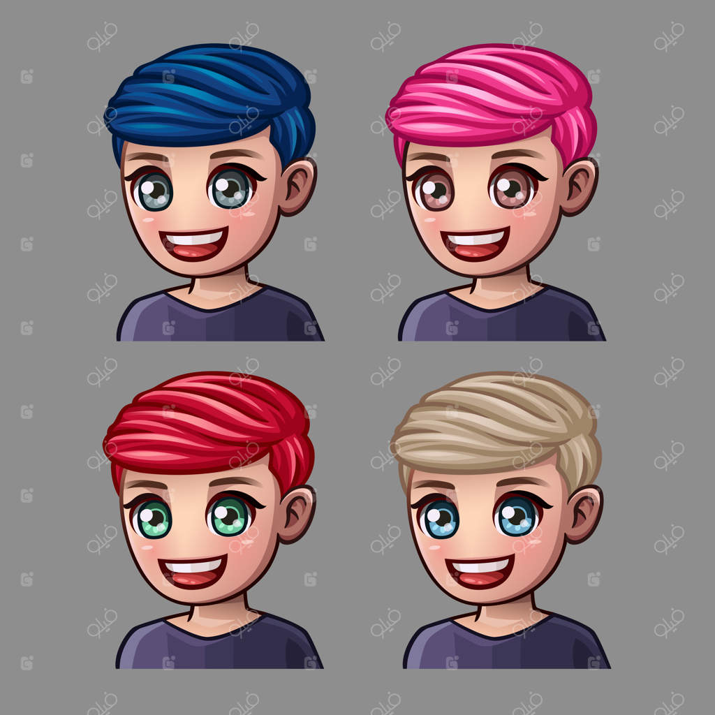 آیکون‌های احساسی لبخند برای شبکه‌های اجتماعی و برچسب‌ها