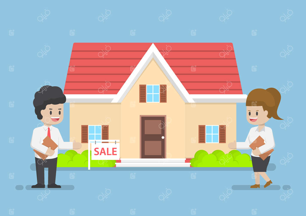 ارائه خانه برای فروش توسط تاجر و تاجره