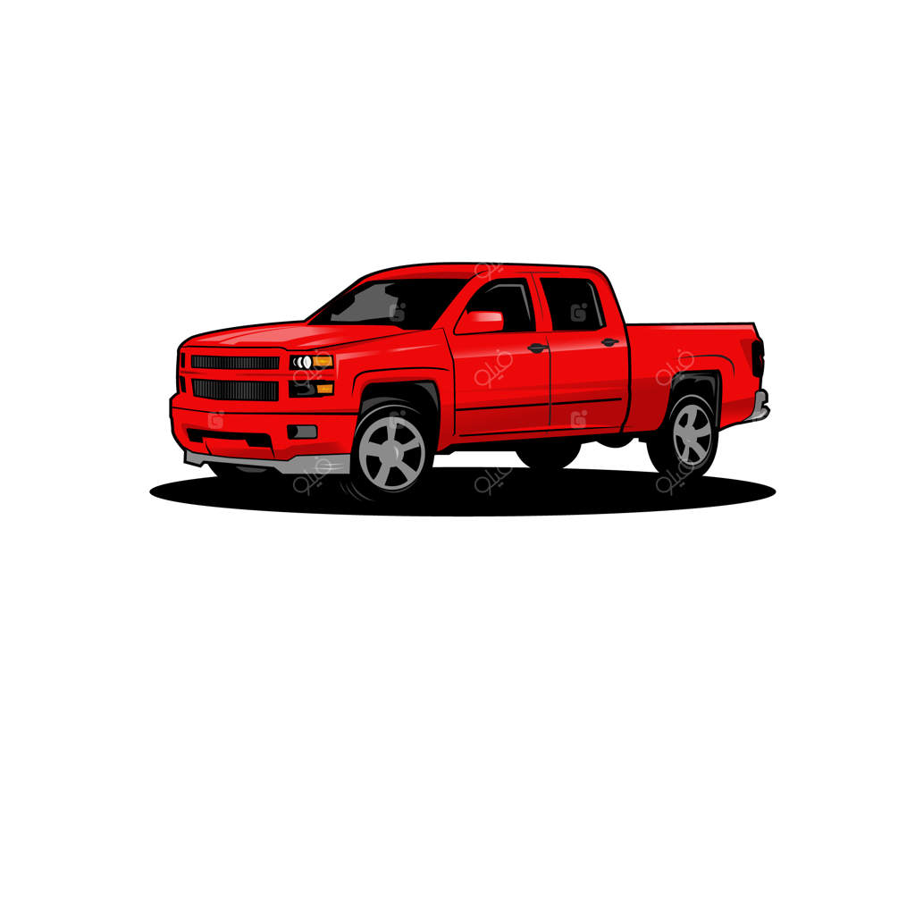 تصویرسازی کامیون سنگین