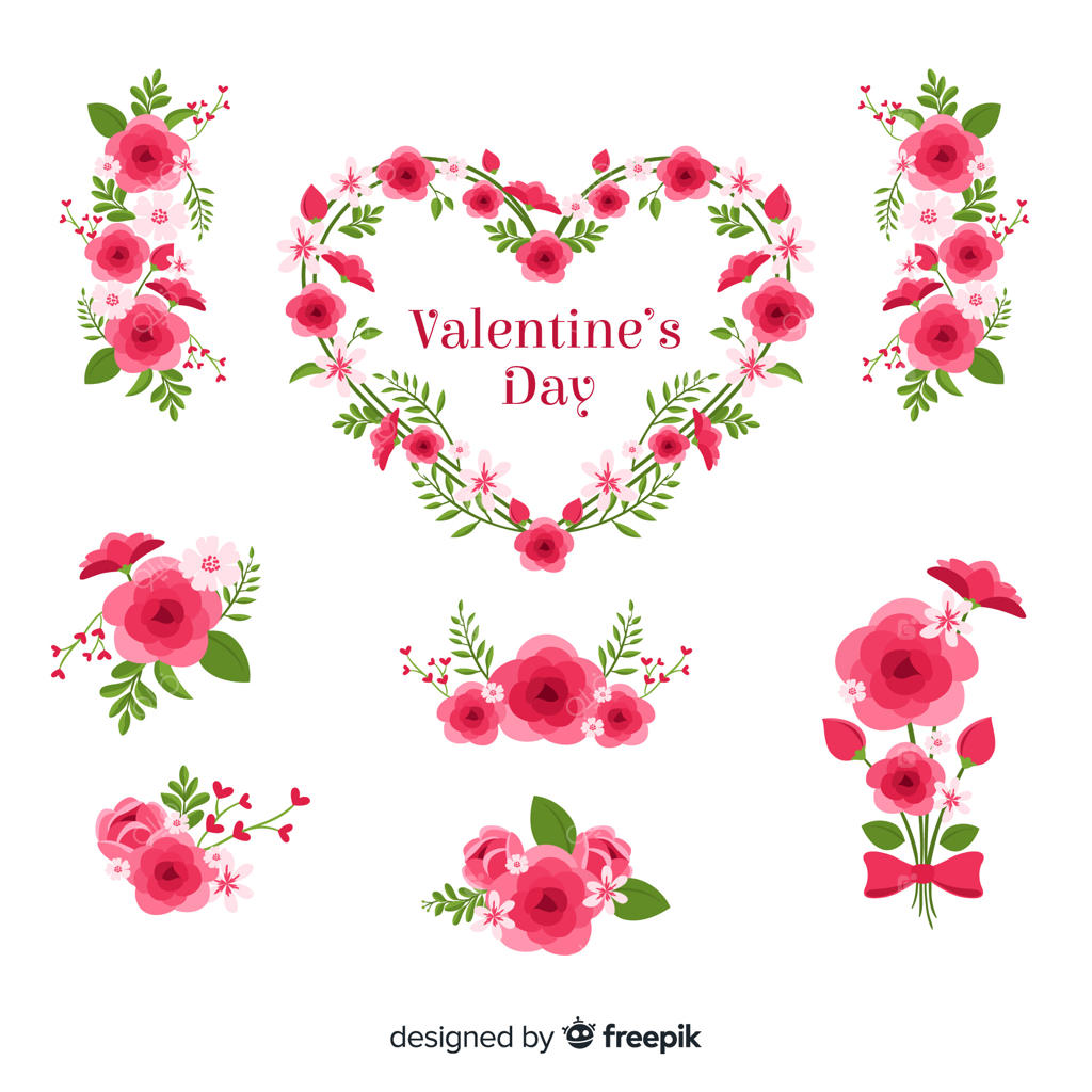 مجموعه گل‌های روز ولنتاین