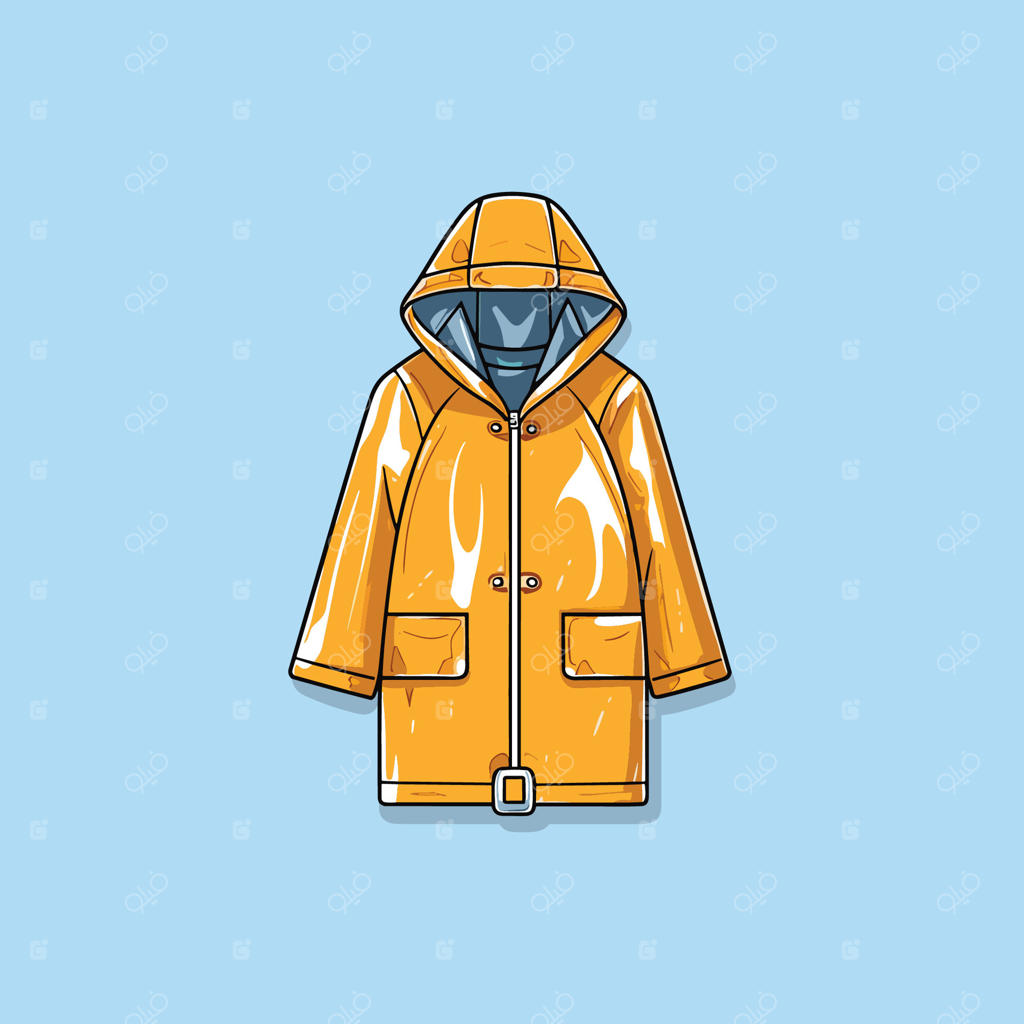 تصویر سازی وکتور بارانی