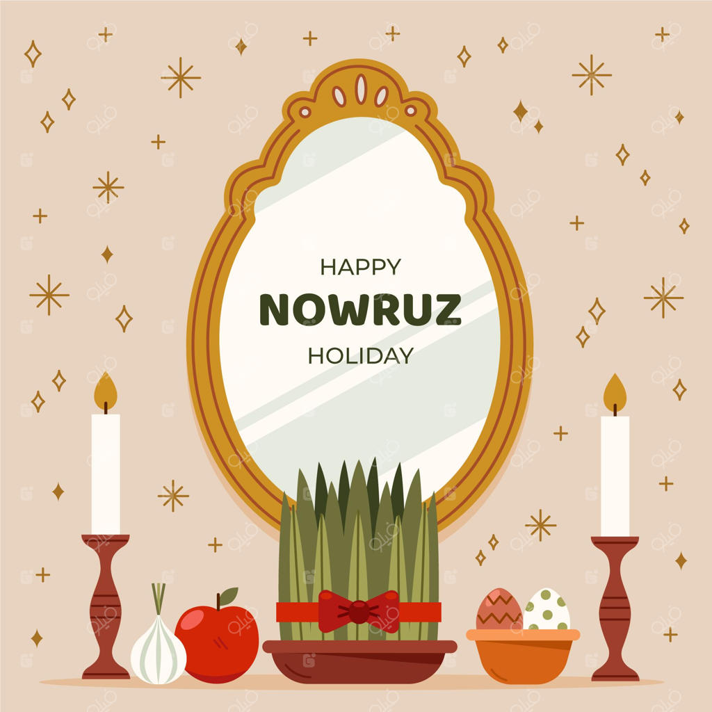 طرح تخت جشن نوروز مبارک