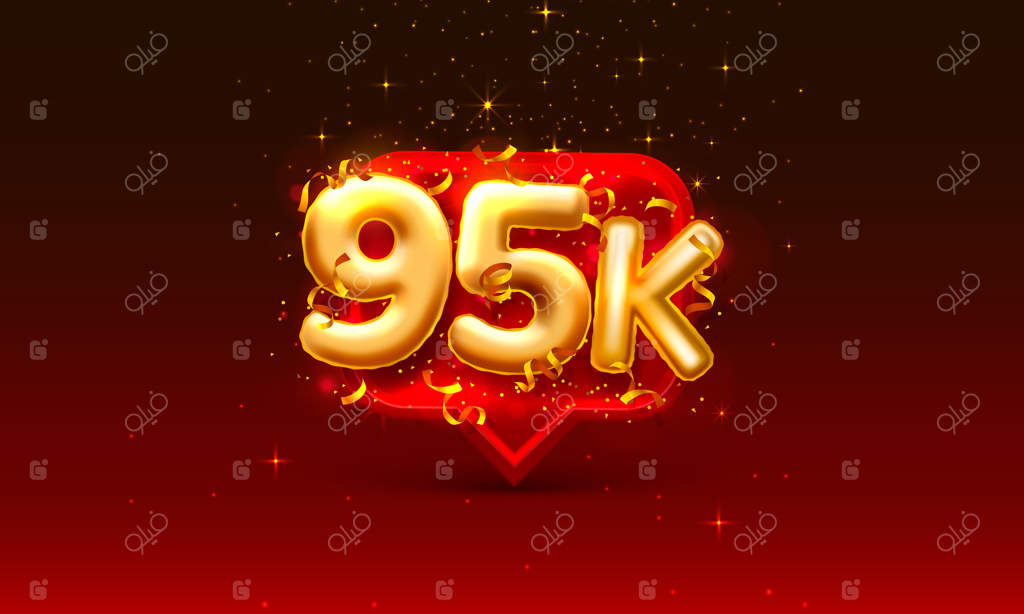 از همه دنبال‌کنندگان عزیز تشکر می‌کنم، ۹۵ هزار نفر در جمع آنلاین ما