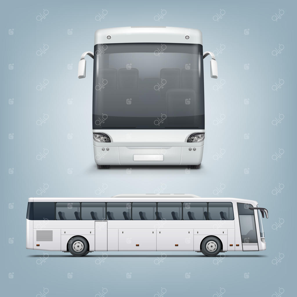 تصویر سازی واقعی از اتوبوس