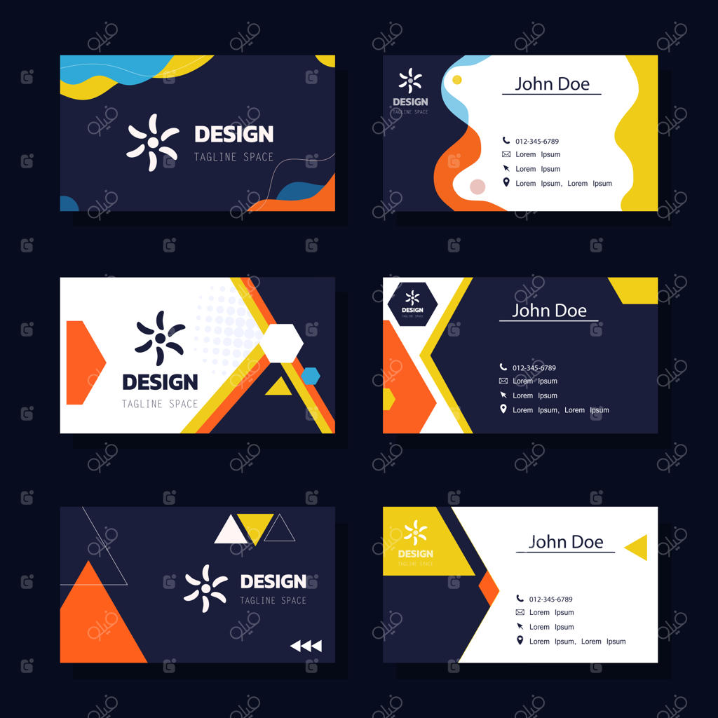 مجموعه کارت ویزیت‌ها