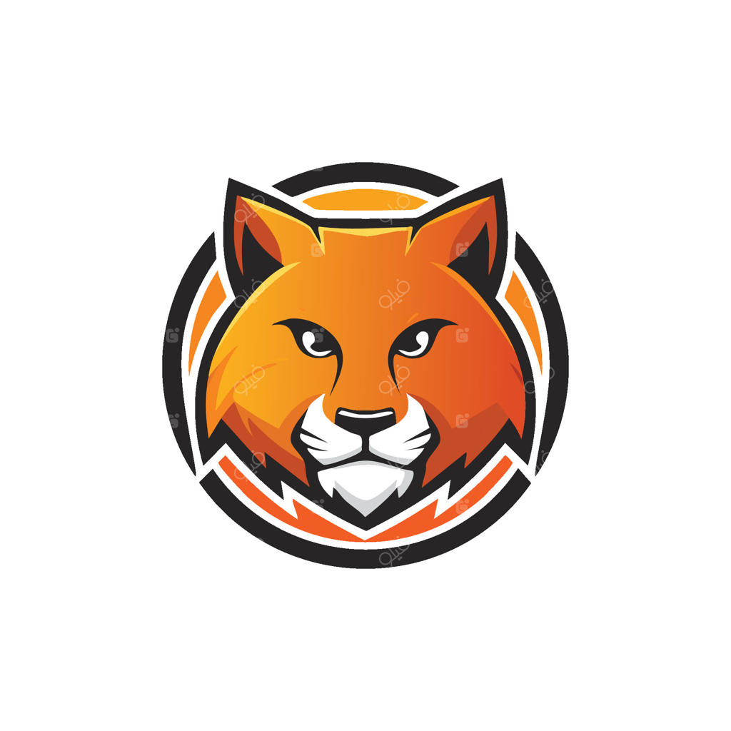 لوگوی یک تیم با حضور یک گربه