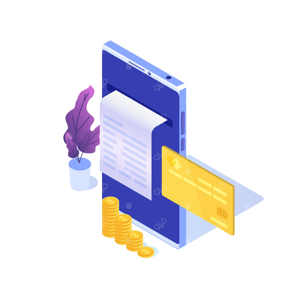 قبض دیجیتال و فاکتور الکترونیکی: ایزومتریک. خرید آنلاین.