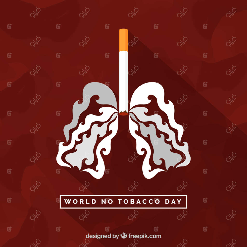 پیش‌زمینه سیگار و ریه‌های دودزده