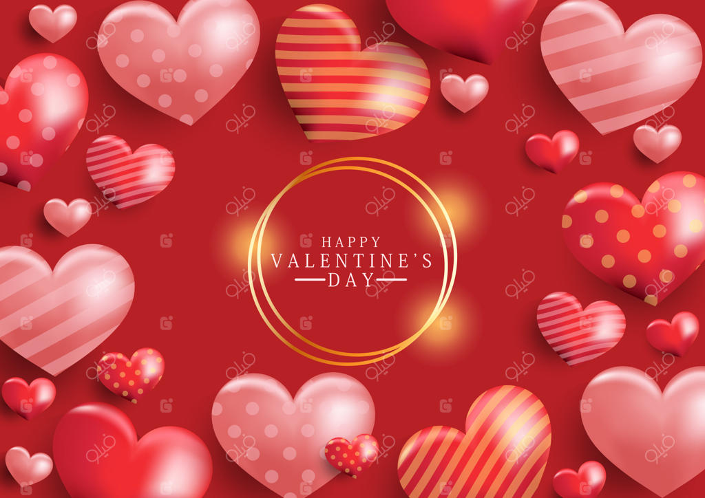 تصویر پس‌زمینه روز عشق مبارک