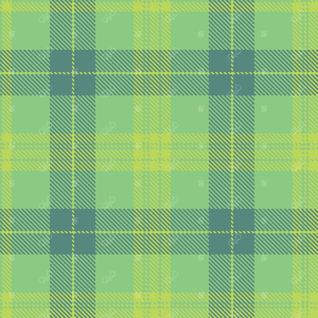 طراحی پارچه چهارخانه بی‌پایان باغ یونانی مدرن شنی و ملکه درخشان باغ‌ها