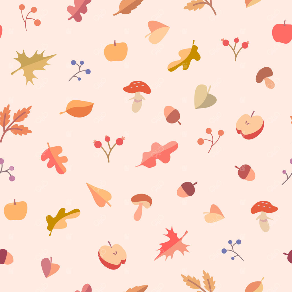 برگ‌های رنگارنگ پاییزی