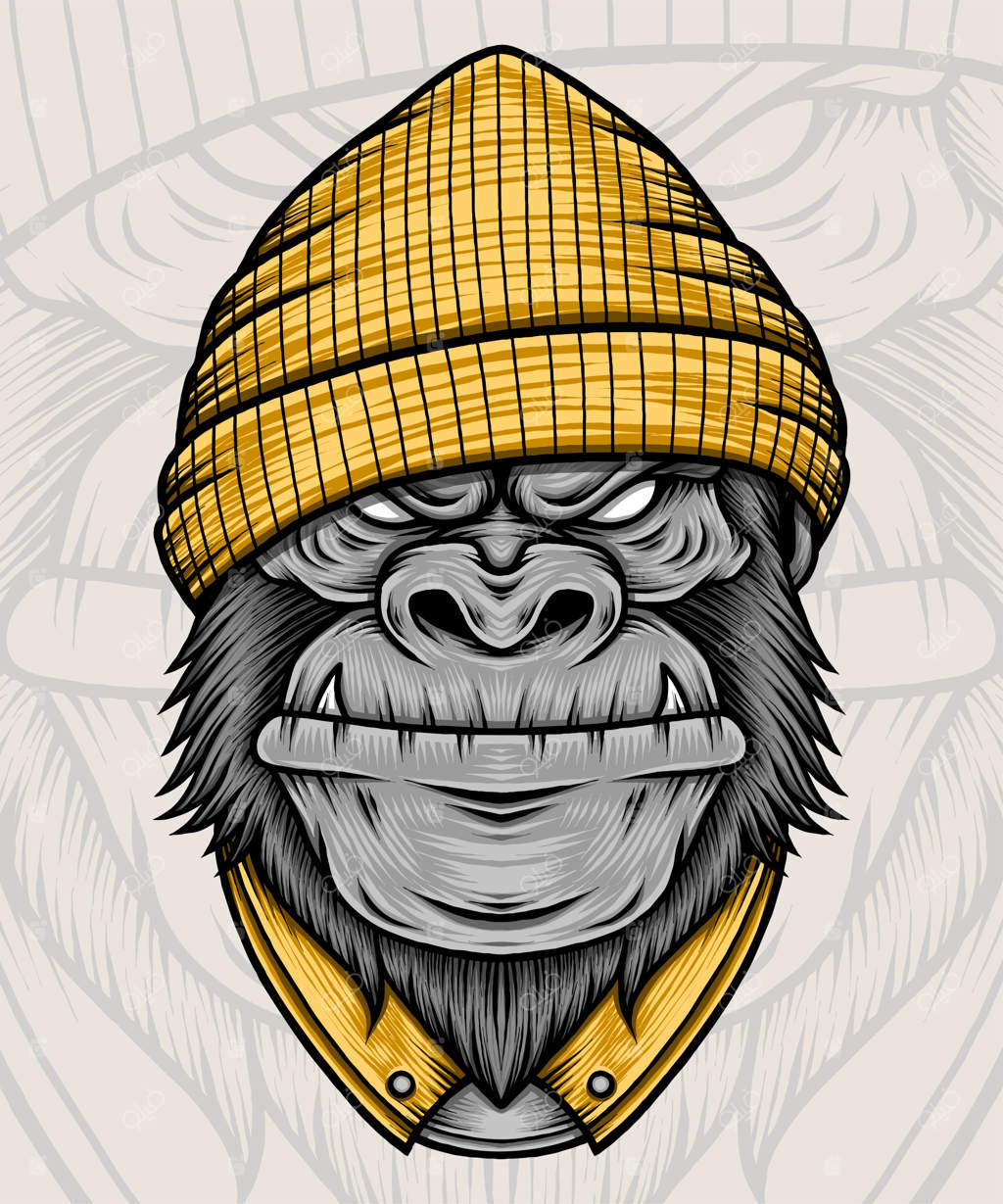 تصویر گانگستر گوریل