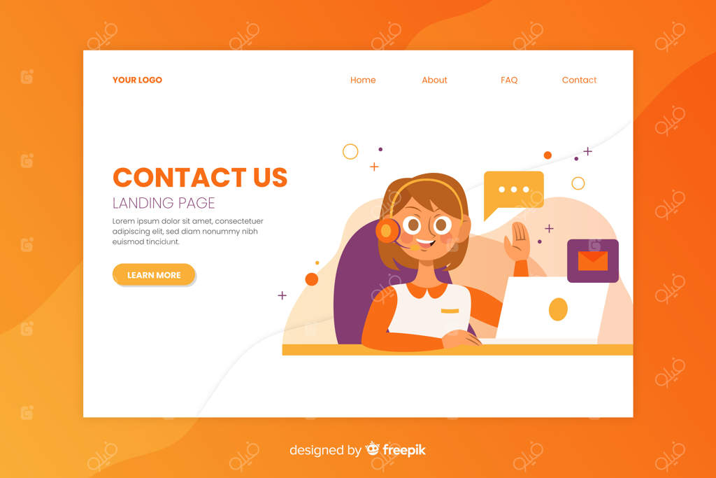 صفحه تماس با ما